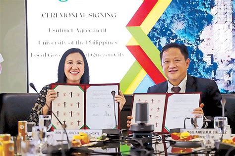 government agencies in quezon city|Quezon City, UP ink housing deal for informal settlers.